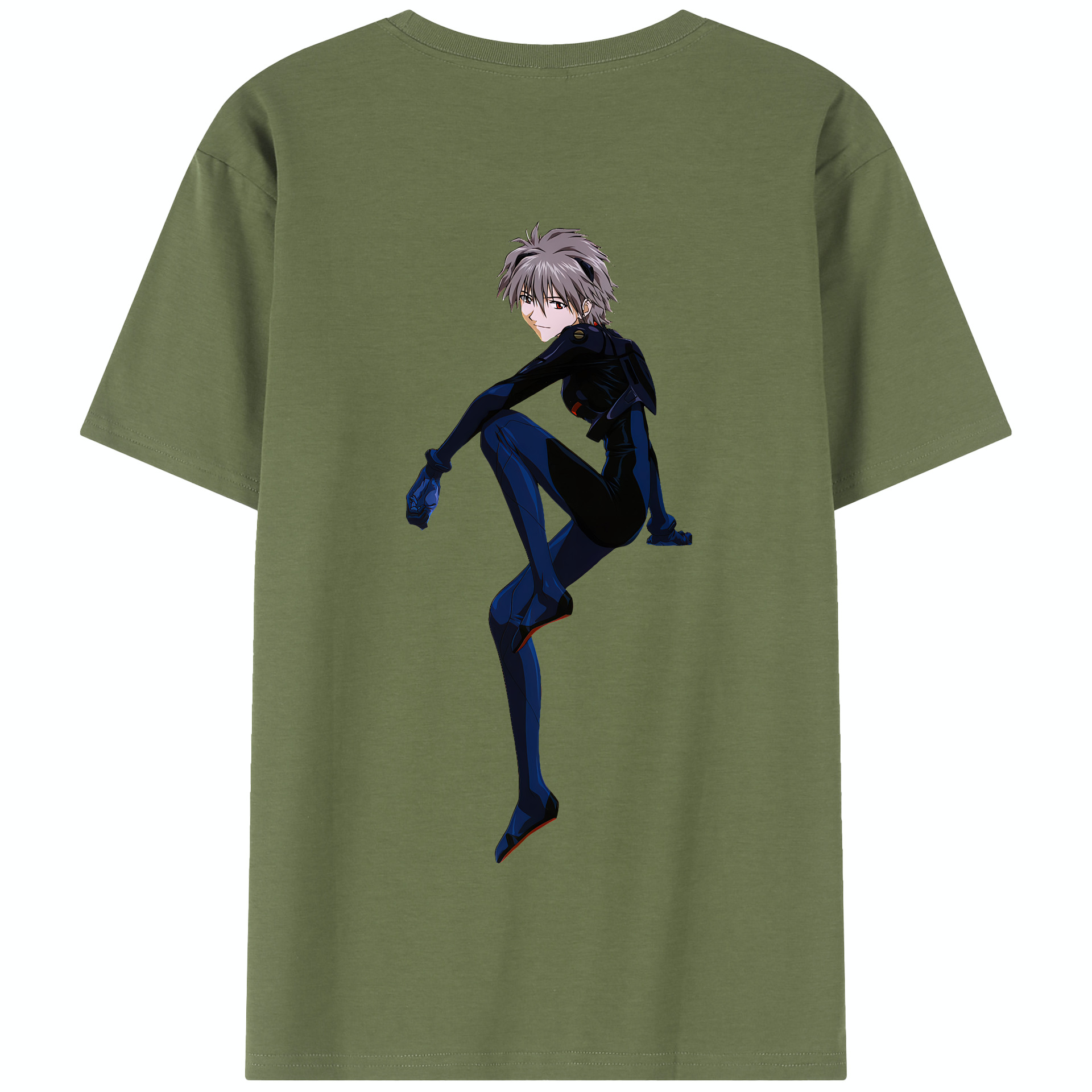 （画像用） EVA 新世紀エヴァンゲリオン 綿100％半袖Tシャツ（背面プリント）